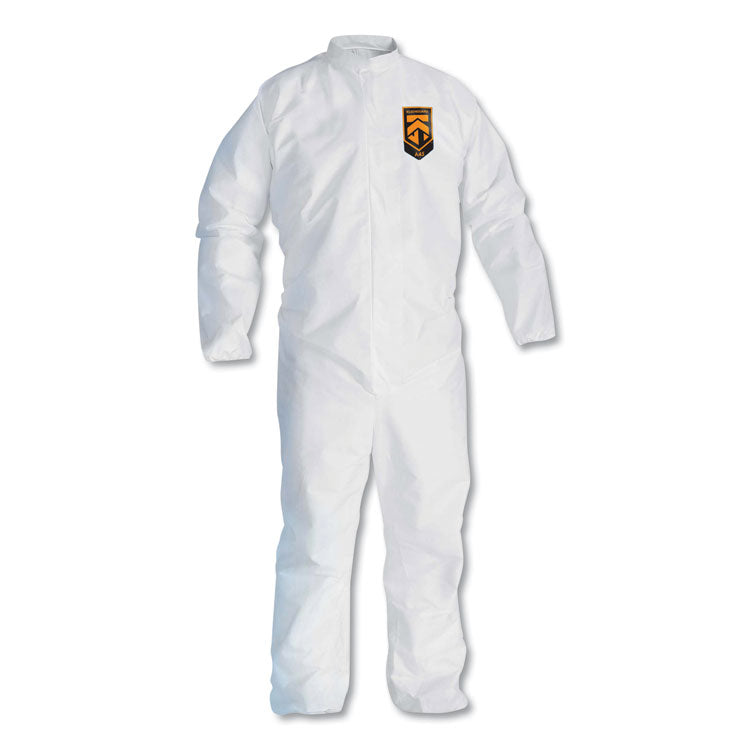 KleenGuard - A30 Elastic-Back Coveralls, White, X-Large, 25/Carton