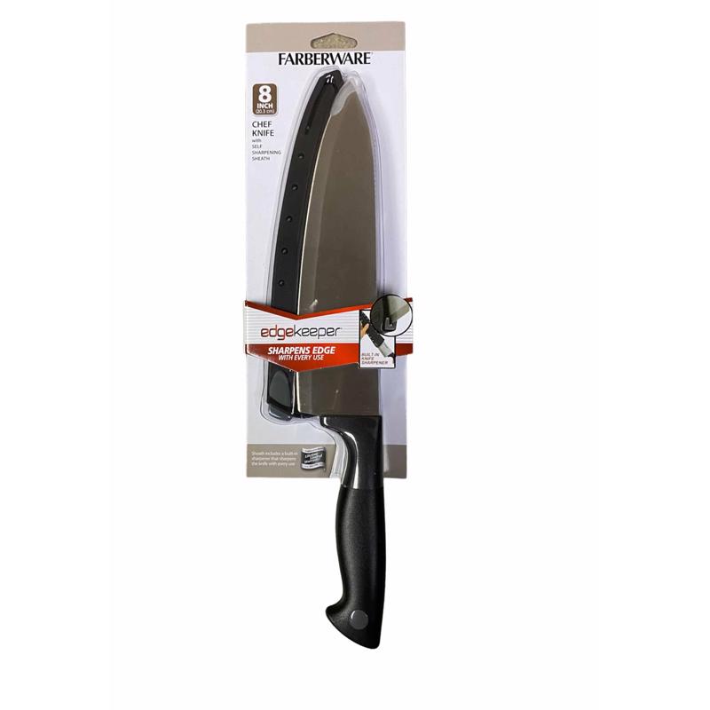 FARBERWARE - Farberware Edgekeeper 8 in. L Stainless Steel Chef's Knife 1 pc