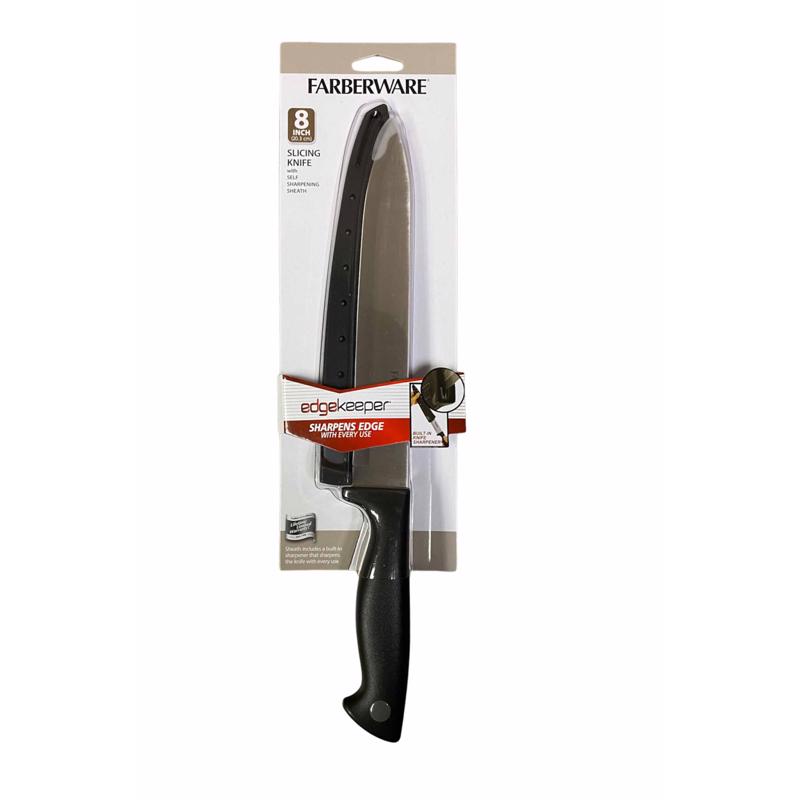 LIFETIME BRANDS - Farberware Edgekeeper 8 in. L Stainless Steel Slicer Knife 2 pc