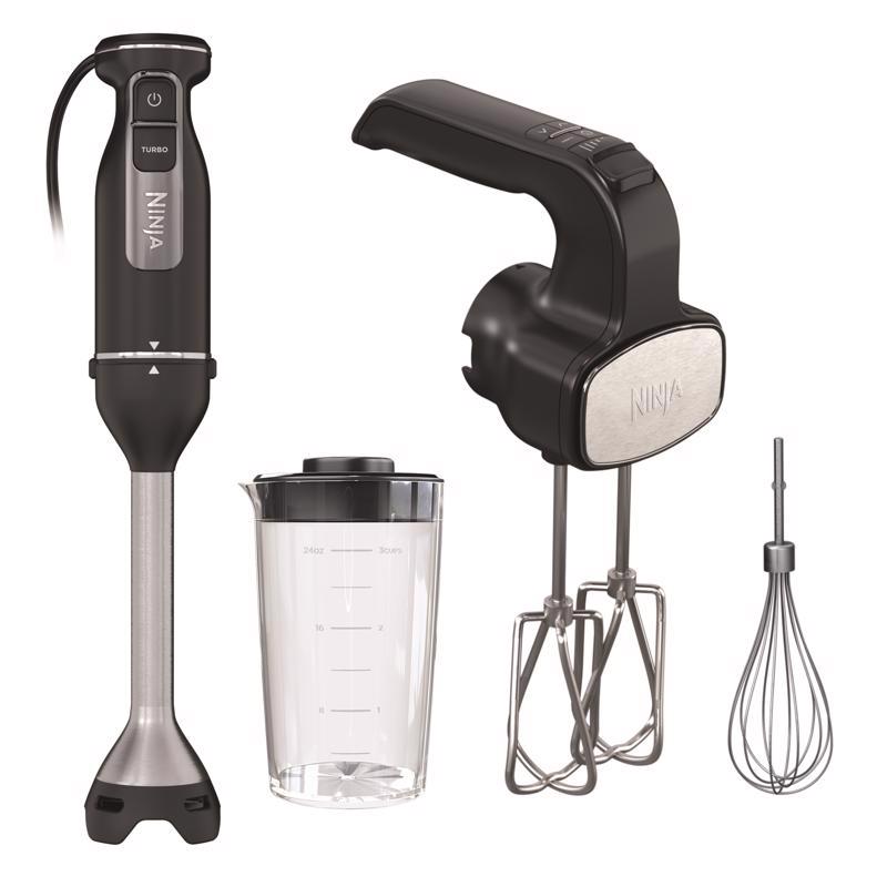 NINJA - Ninja Foodie Black Stainless Steel Blender 3 cups 5 speed