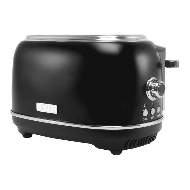 HADEN - Haden Heritage Stainless Steel Black 2 slot Toaster 8 in. H X 12 in. W X 8 in. D