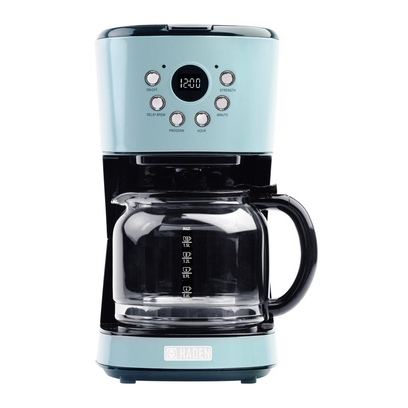 HADEN - Haden 12 cups Turquoise Coffee Maker