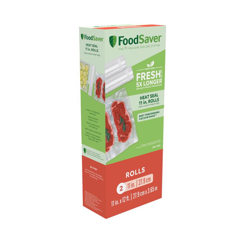 FOODSAVER - FoodSaver Clear Vacuum Sealer Roll 2 pk [2185538]