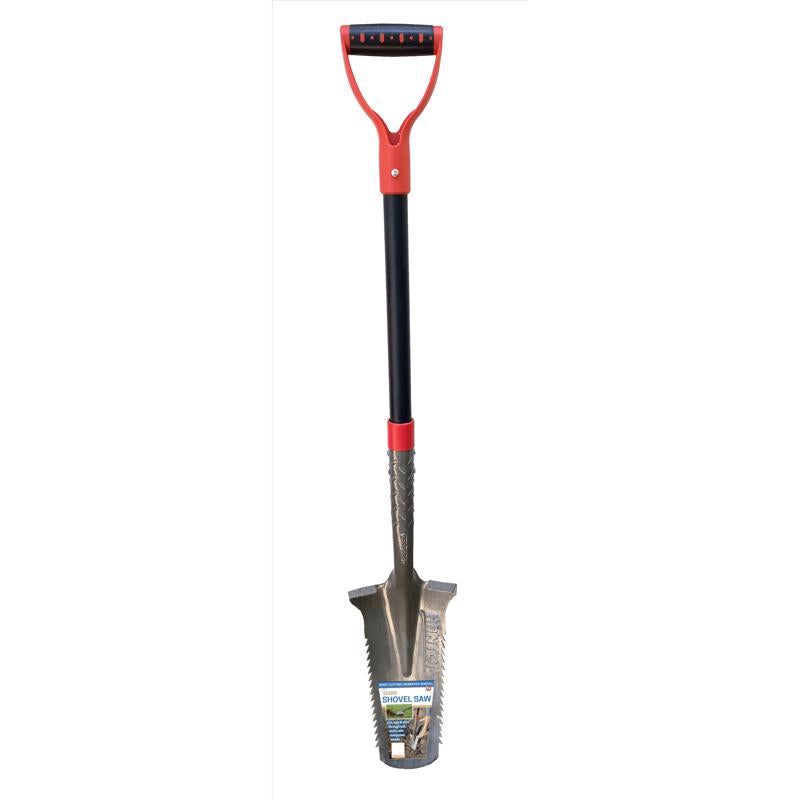 SHOVEL SAW - Shovel Saw 45 in. Steel V-Shaped Trenching Shovel Fiberglass Handle