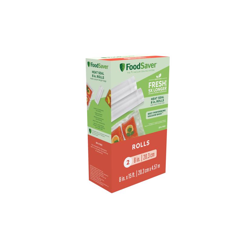 FOODSAVER - FoodSaver Clear Vacuum Sealer Roll 2 pk [2185571]