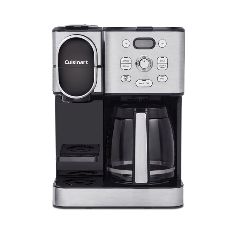 CUISINART - Cuisinart 12 cups Black/Silver Coffee and Tea Brewer