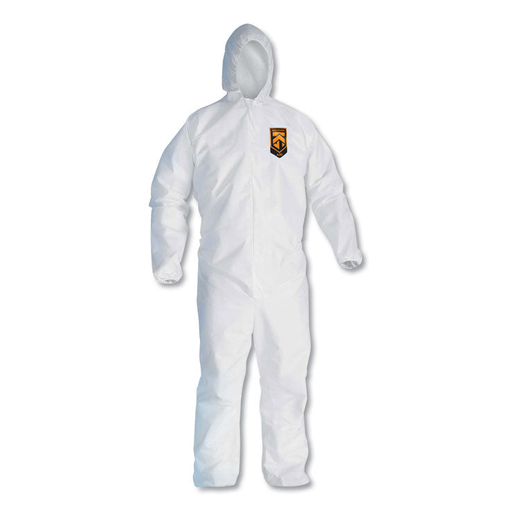 KleenGuard - A20 Breathable Particle Protection Coveralls, Zip Closure, 2X-Large, White (9095613)