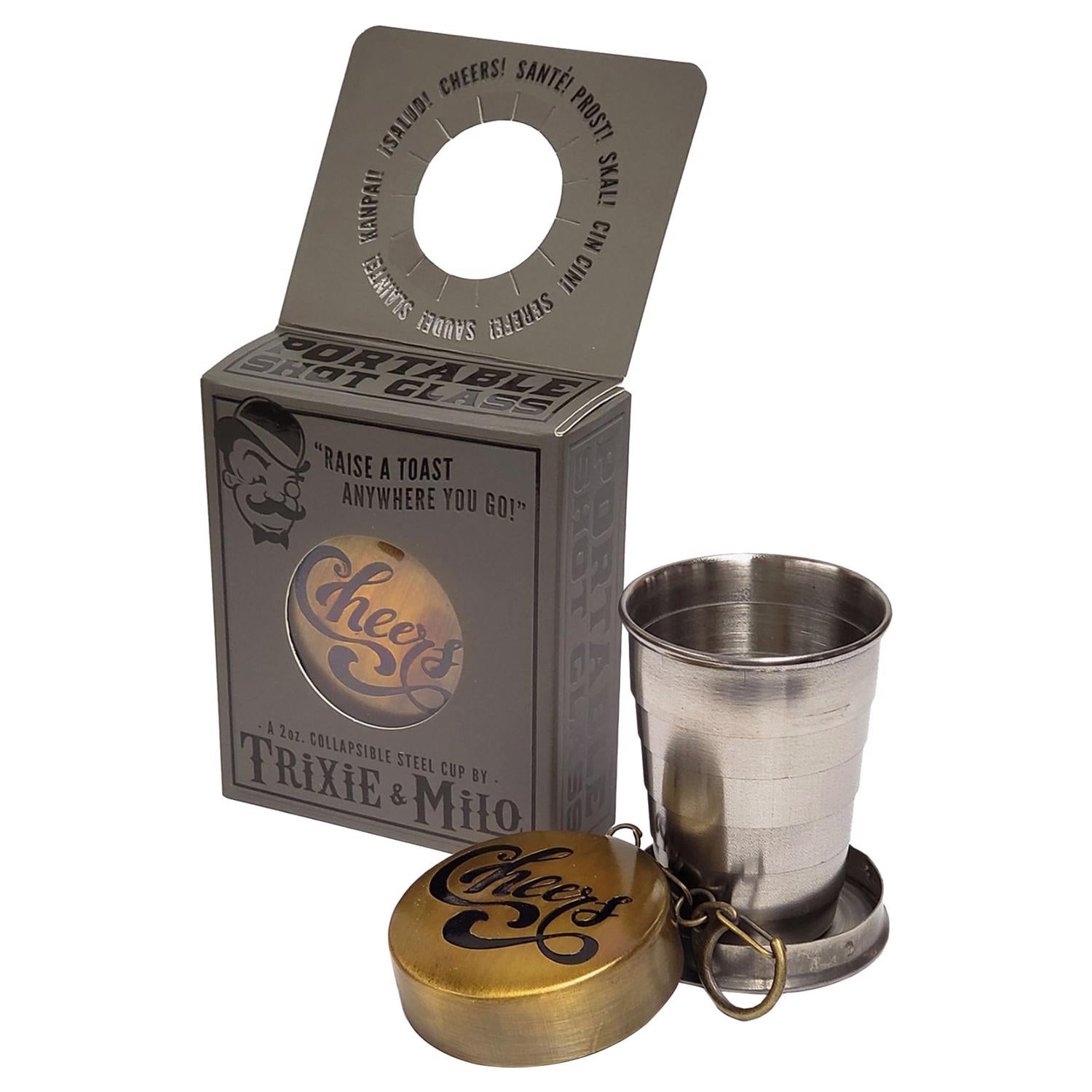 Trixie & Milo Stainless Steel Shot Glass - Case of 12