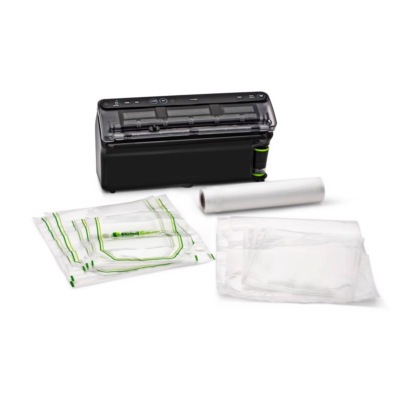 FOODSAVER - FoodSaver Elite All-In-One Black Food Vacuum Sealer
