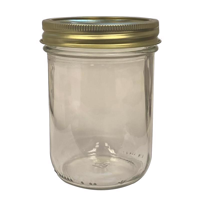 ANCHOR HOCKING - Anchor Hocking Tecnocap Wide Mouth Canning Jar 16 oz 12 pk