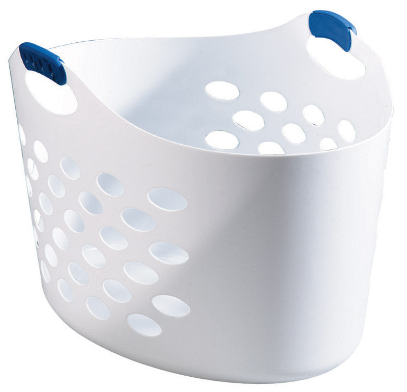 RUBBERMAID - Rubbermaid White Plastic Laundry Basket - Case of 6