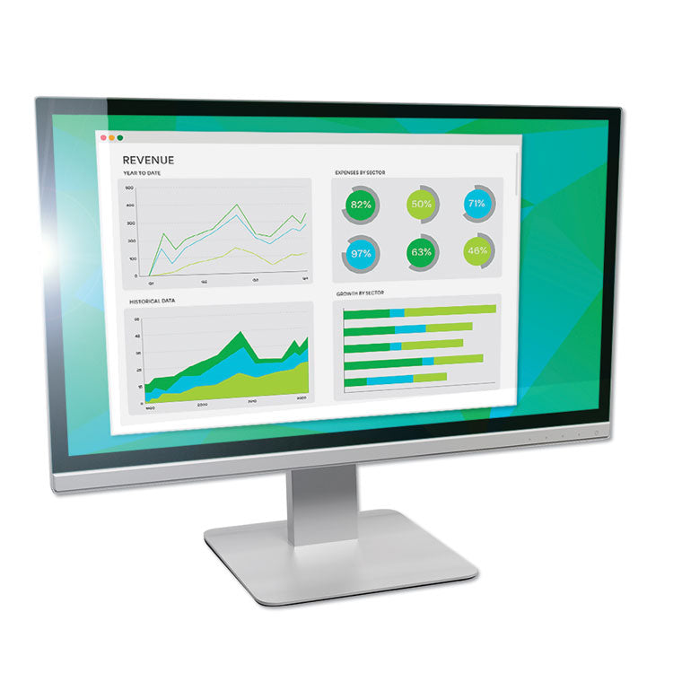 3M - Antiglare Frameless Filter for 23.6" Widescreen Flat Panel Monitor, 16:9 Aspect Ratio