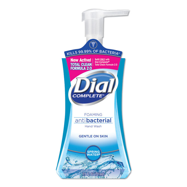 Dial - Antibacterial Foaming Hand Wash, Spring Water, 7.5 oz