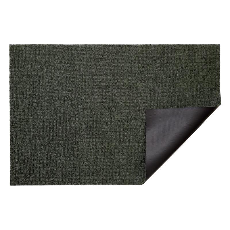 CHILEWICH - Chilewich 18 in. W X 28 in. L Green Solid Vinyl Door Mat