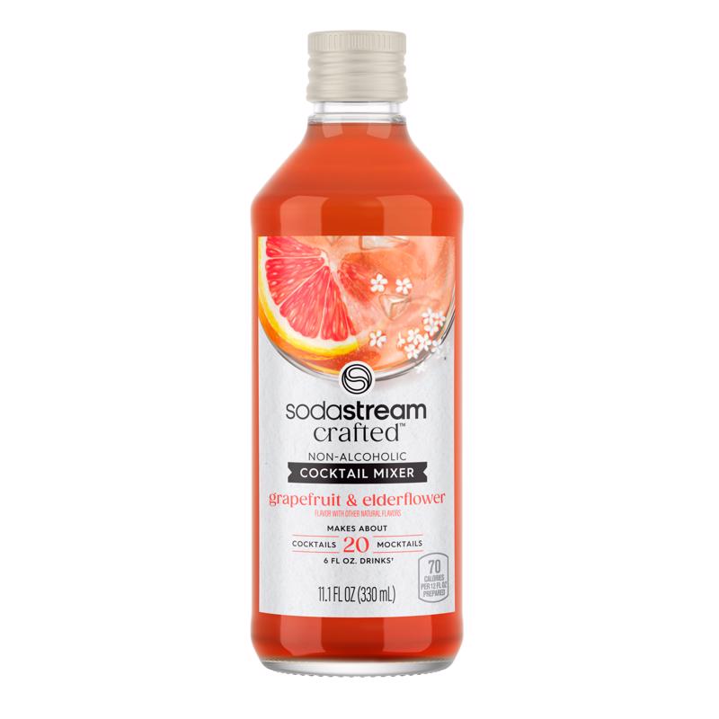 SODASTREAM - SodaStream ElderFlower Pink Grapefruit Craft Mixer 11.1 fl. oz. 1 pk