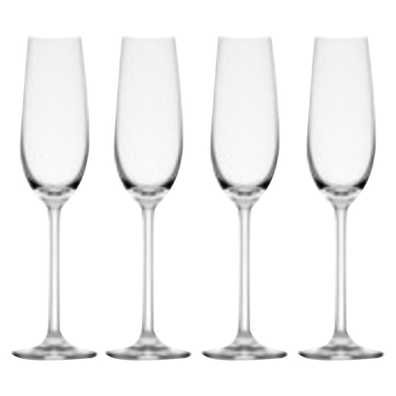 LIFETIME BRANDS - Lifetime Brands Mikasa 8.25 oz Clear Glass Lana Flute Glass