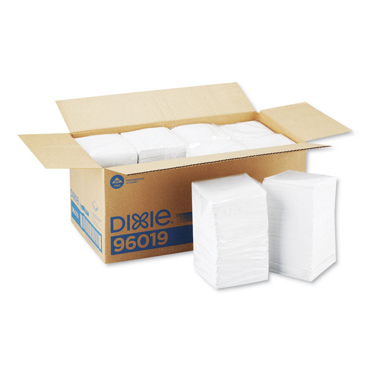 Georgia Pacific Professional - Beverage Napkins, Single-Ply, 9 1/2 x 9 1/2, White, 4000/Carton