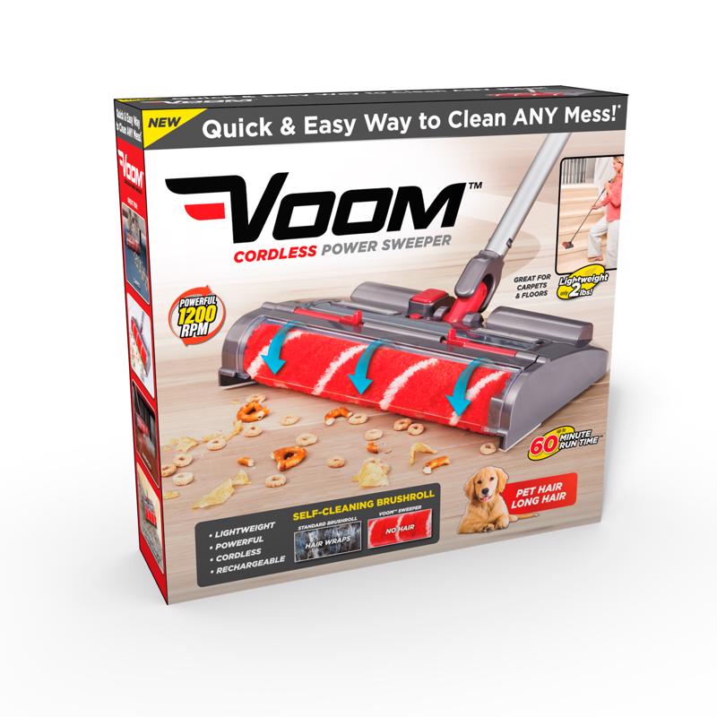 VOOM - Voom Bagless Cordless No Filter Rechargeable Sweeper