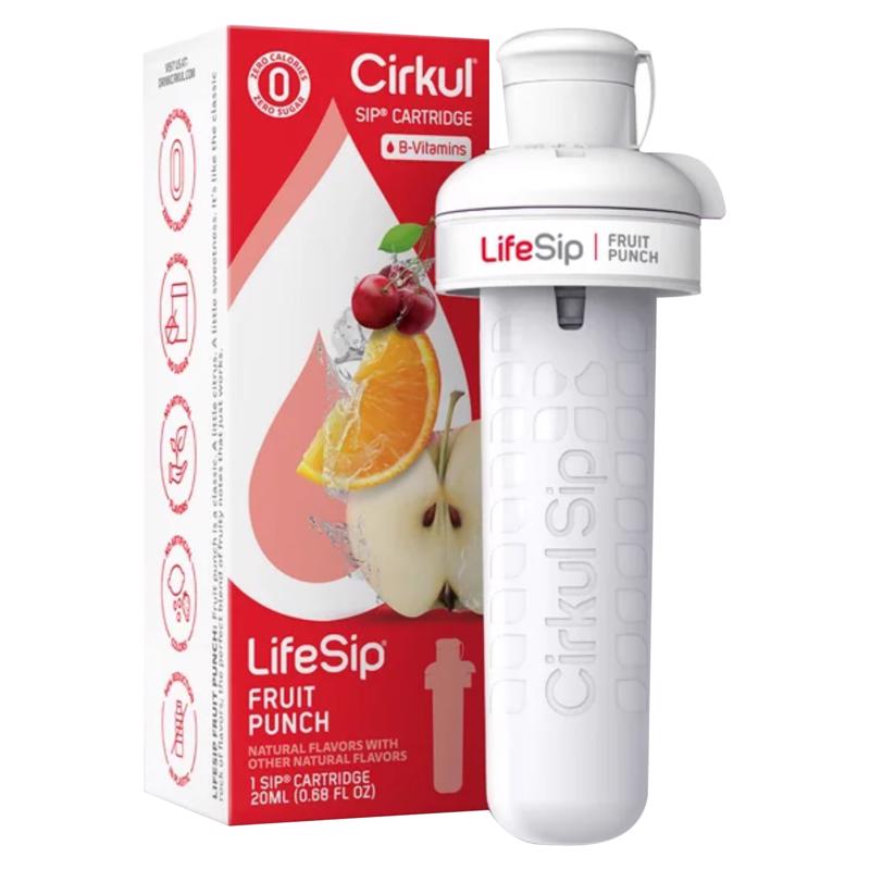 CIRKUL - Cirkul LifeSip Fruit Punch Flavor Cartridge 0.68 fl. oz.
