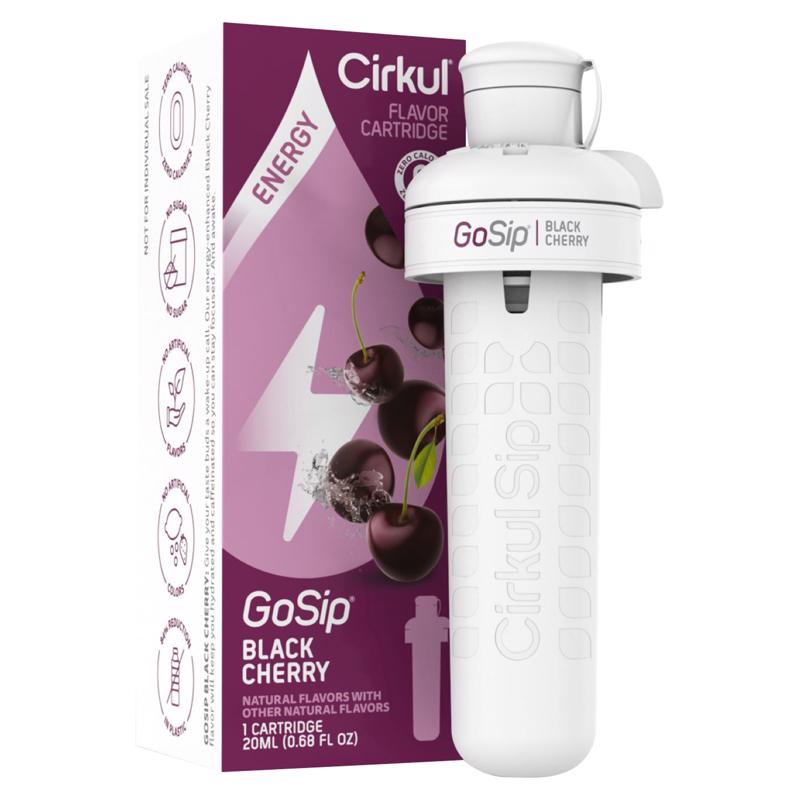 CIRKUL - Cirkul GoSip Black Cherry Flavor Cartridge 0.68 fl. oz.
