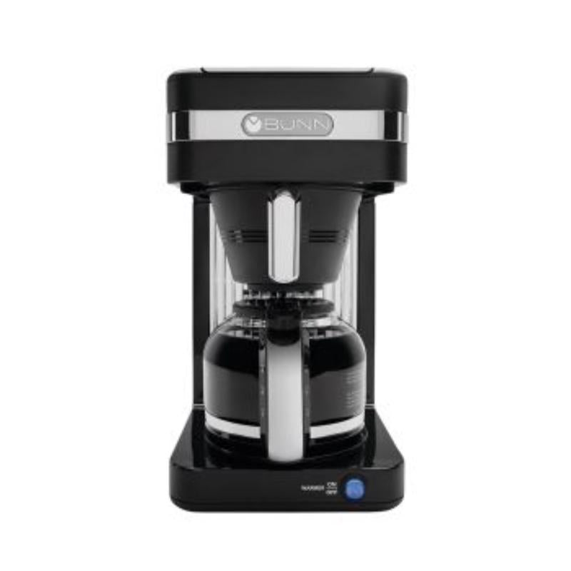 BUNN - BUNN 10 cups Black/Silver Coffee Maker