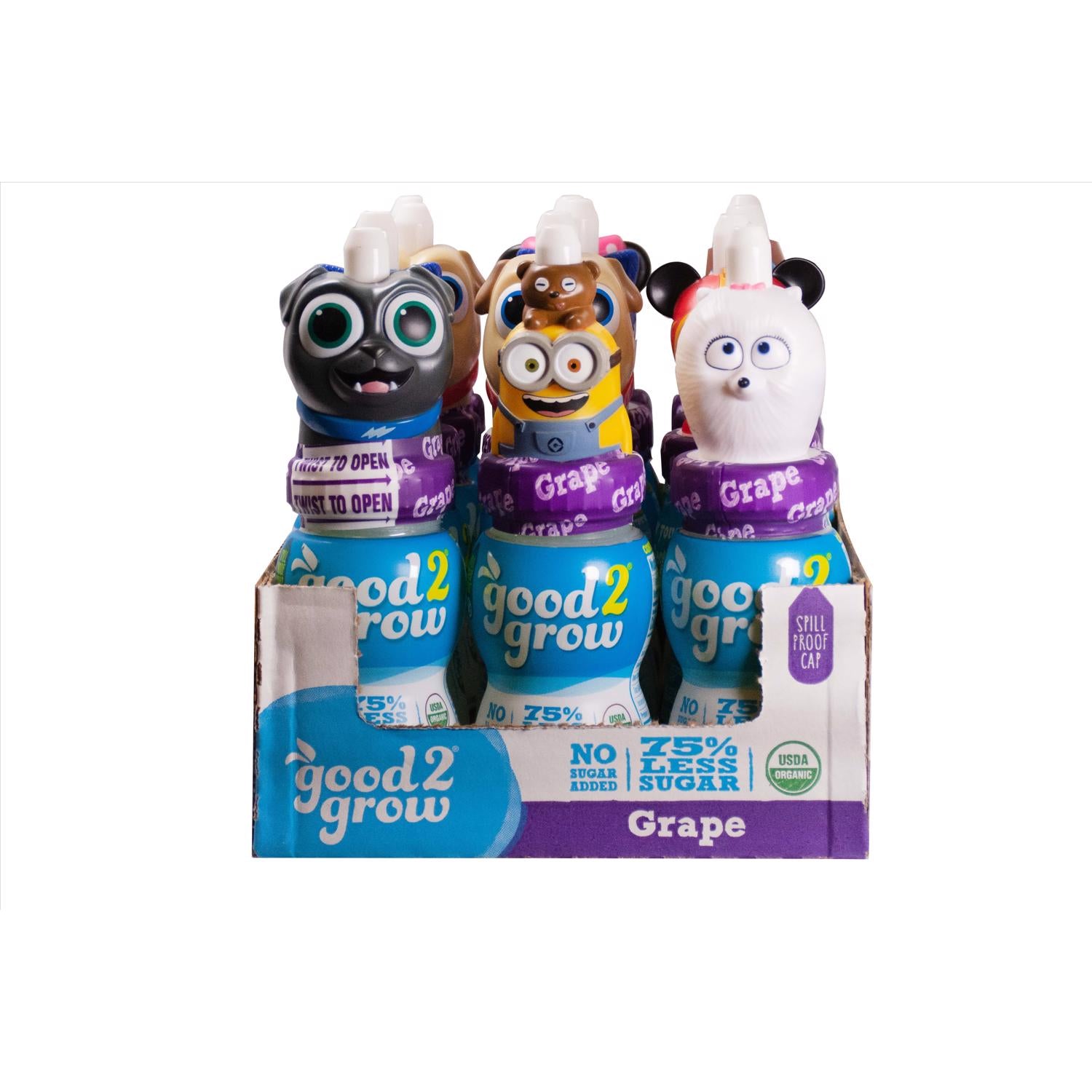 Good2grow Grape Beverage 6 fl. oz. 1 pk - Case of 12