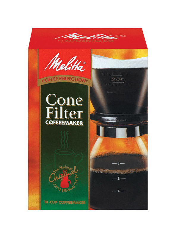 MELITTA - Melitta 10 cups Black Pour-Over Coffee Brewer