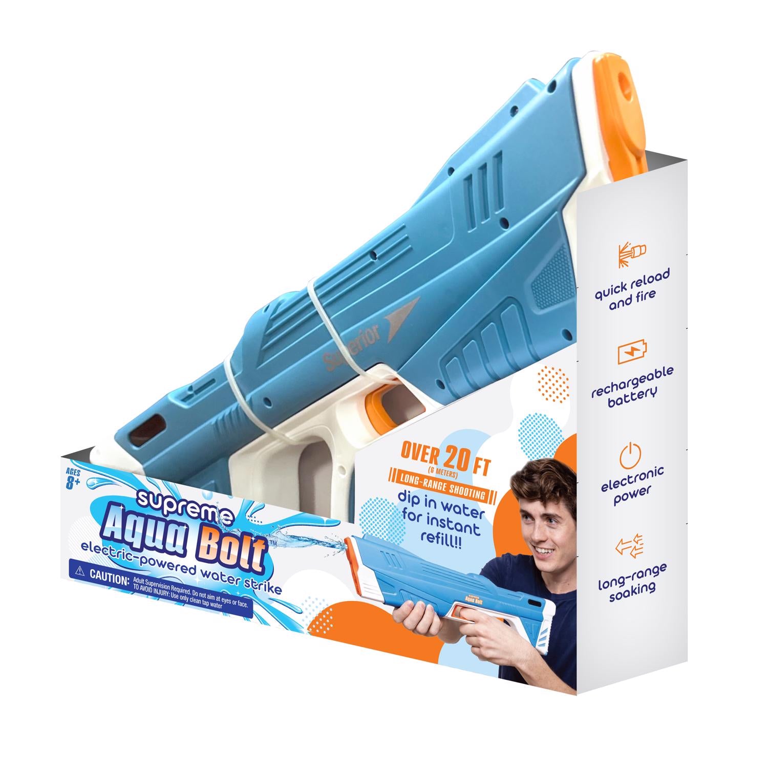 Supreme Silent Sports Aqua Bolt Water Strike Plastic 1 pk