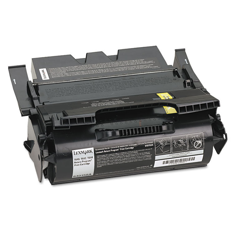 Lexmark - 64015SA Return Program Toner, 6,000 Page-Yield, Black