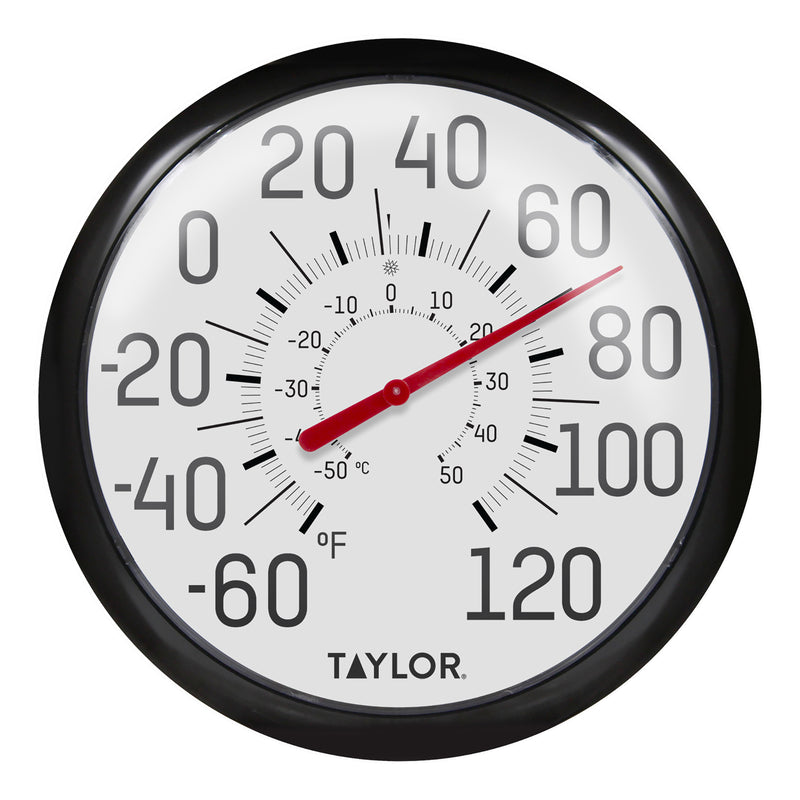 TAYLOR - Taylor Decorative Dial Thermometer Plastic White 13.25 in.