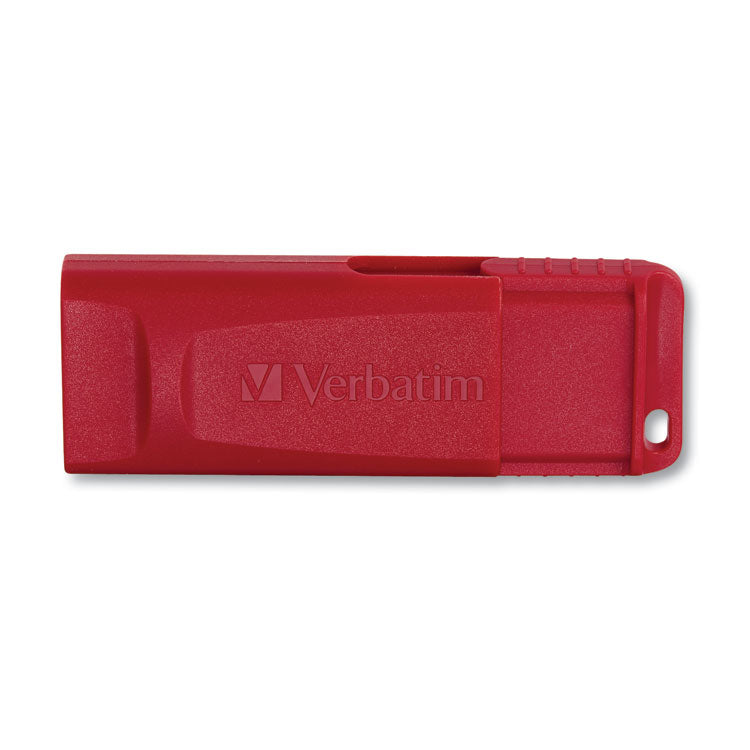 Verbatim - Store 'n' Go USB Flash Drive, 8 GB, Red