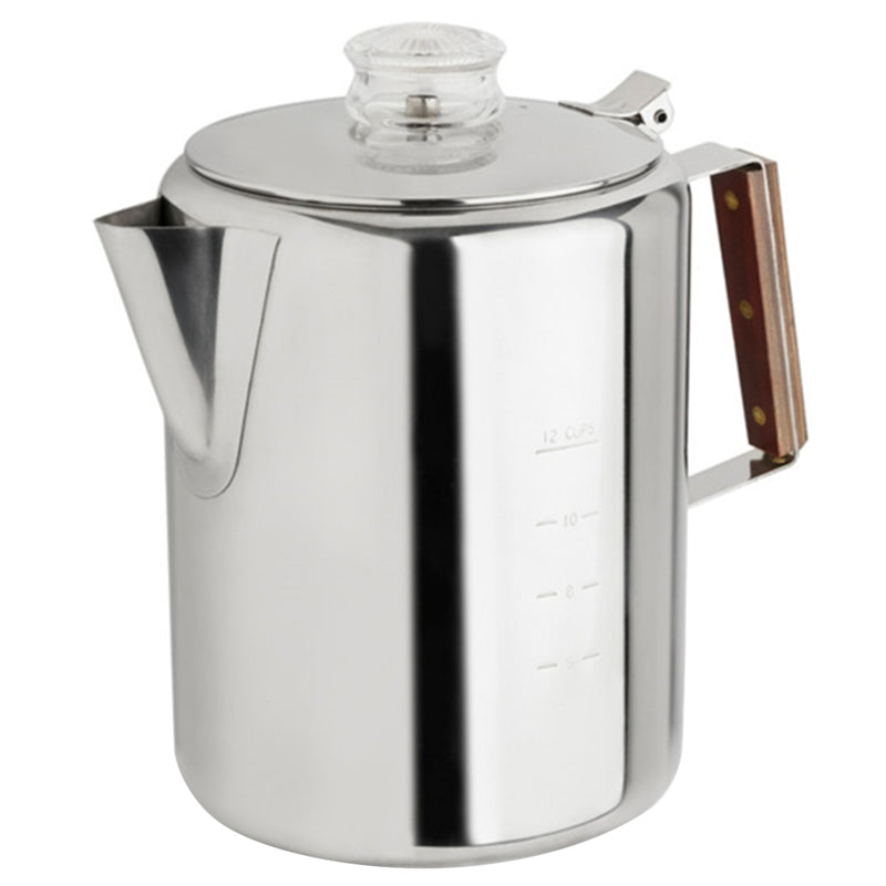 FITZ-ALL - Fitz-All Rapid Brew 12 cups Silver Stovetop Percolator