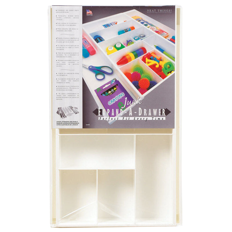 DIAL INDUSTRIES - Dial Industries 2.25 in. H X 9.5 in. W X 16 in. D Plastic Adjustable Drawer Organizer