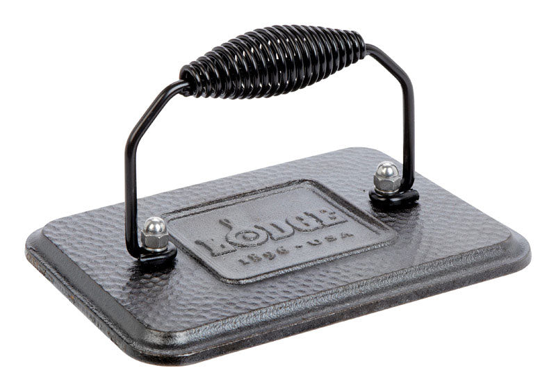 LODGE - Lodge Logic Cast Iron Bacon Press Black