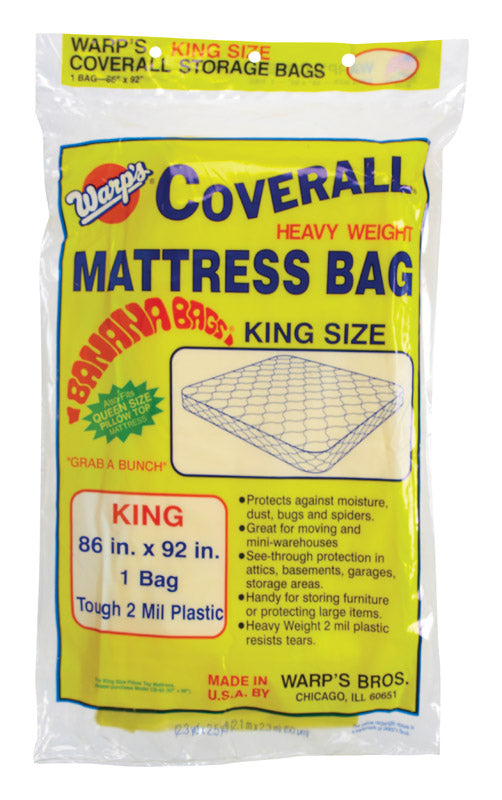 WARP'S - Warp's King Size Yellow Storage Bag