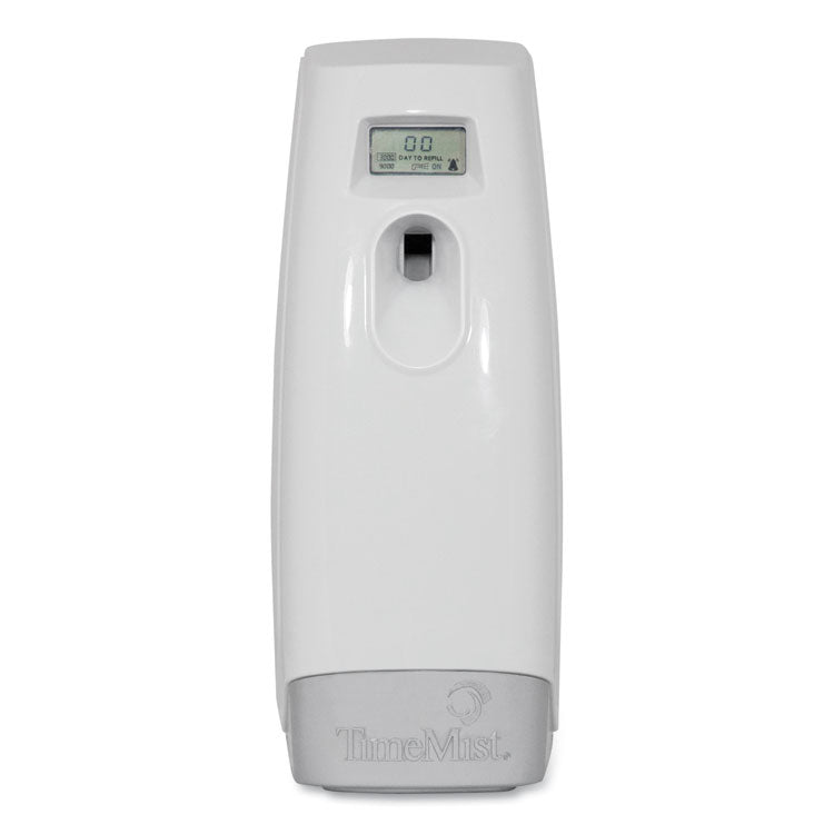 TimeMist - Plus Metered Aerosol Dispenser, 2.5" x 3.2" x 9", White, 6/Carton