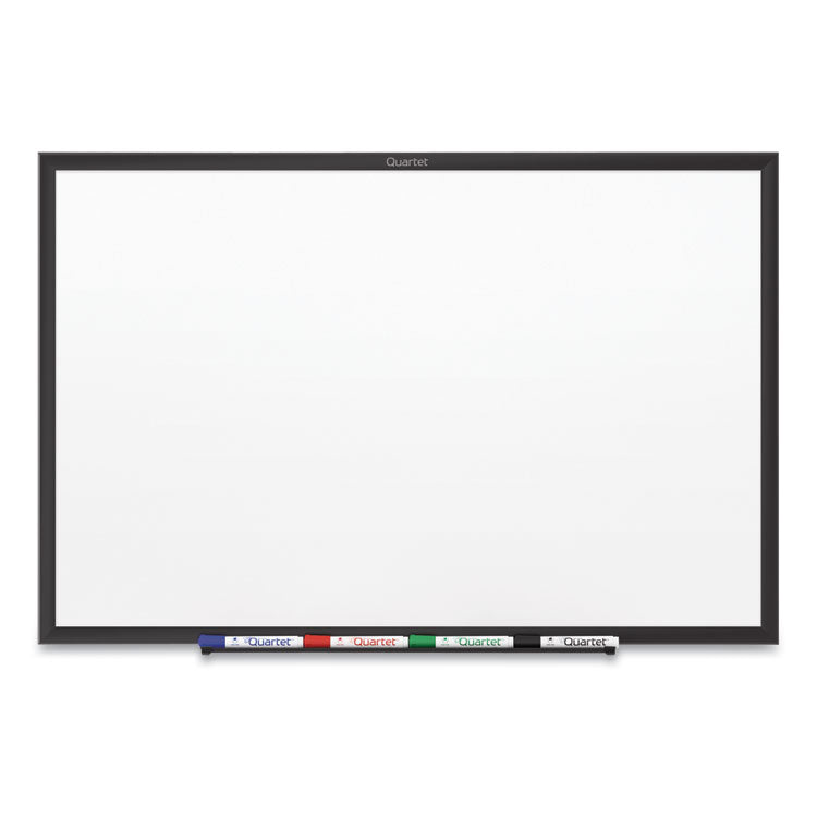 Quartet - Classic Series Nano-Clean Dry Erase Board, 36 x 24, White Surface, Black Aluminum Frame