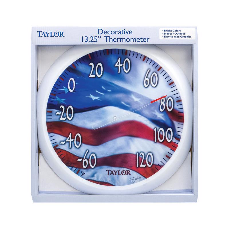 TAYLOR - Taylor Decorative Dial Thermometer Plastic Multicolored 13.25 in. [6729]