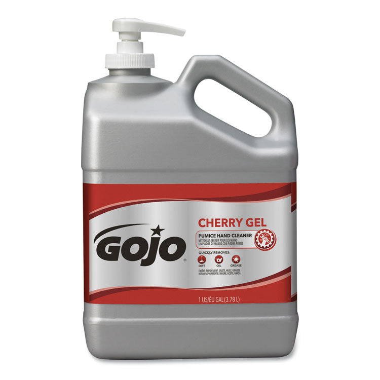 GOJO - Cherry Gel Pumice Hand Cleaner, Cherry Scent, 1 gal