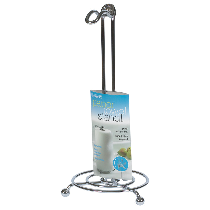 IDESIGN - iDesign Metal Paper Towel Holder 13.7 in. H X 6.5 in. W X 6.5 in. L