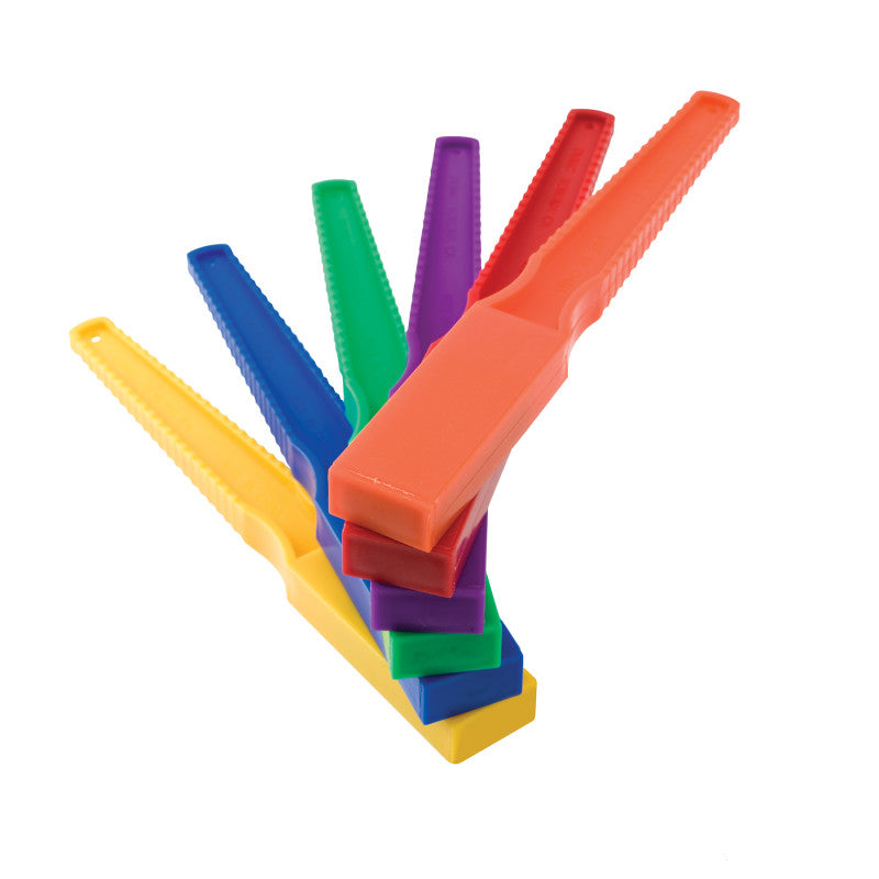 DOWLING MAGNETS - Magnet Wand, Assorted Primary Colors, Pack of 24