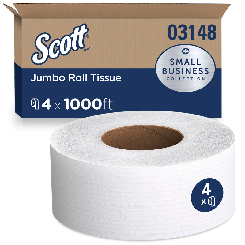 SCOTT - Scott Toilet Paper 4 Rolls 1000 sheet 1000 ft.