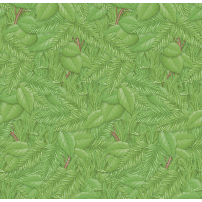FADELESS - Bulletin Board Art Paper, Tropical Foliage, 48" x 12', 4 Rolls
