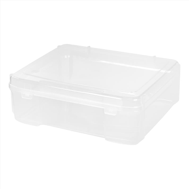 IRIS - IRIS 24 qt Clear Craft Case 6.13 in. H X 17.2 in. W X 15.29 in. D Stackable - Case of 4