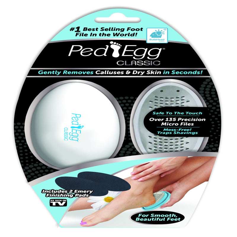 PED EGG - Ped Egg Power As Seen On TV Foot File 1 pk