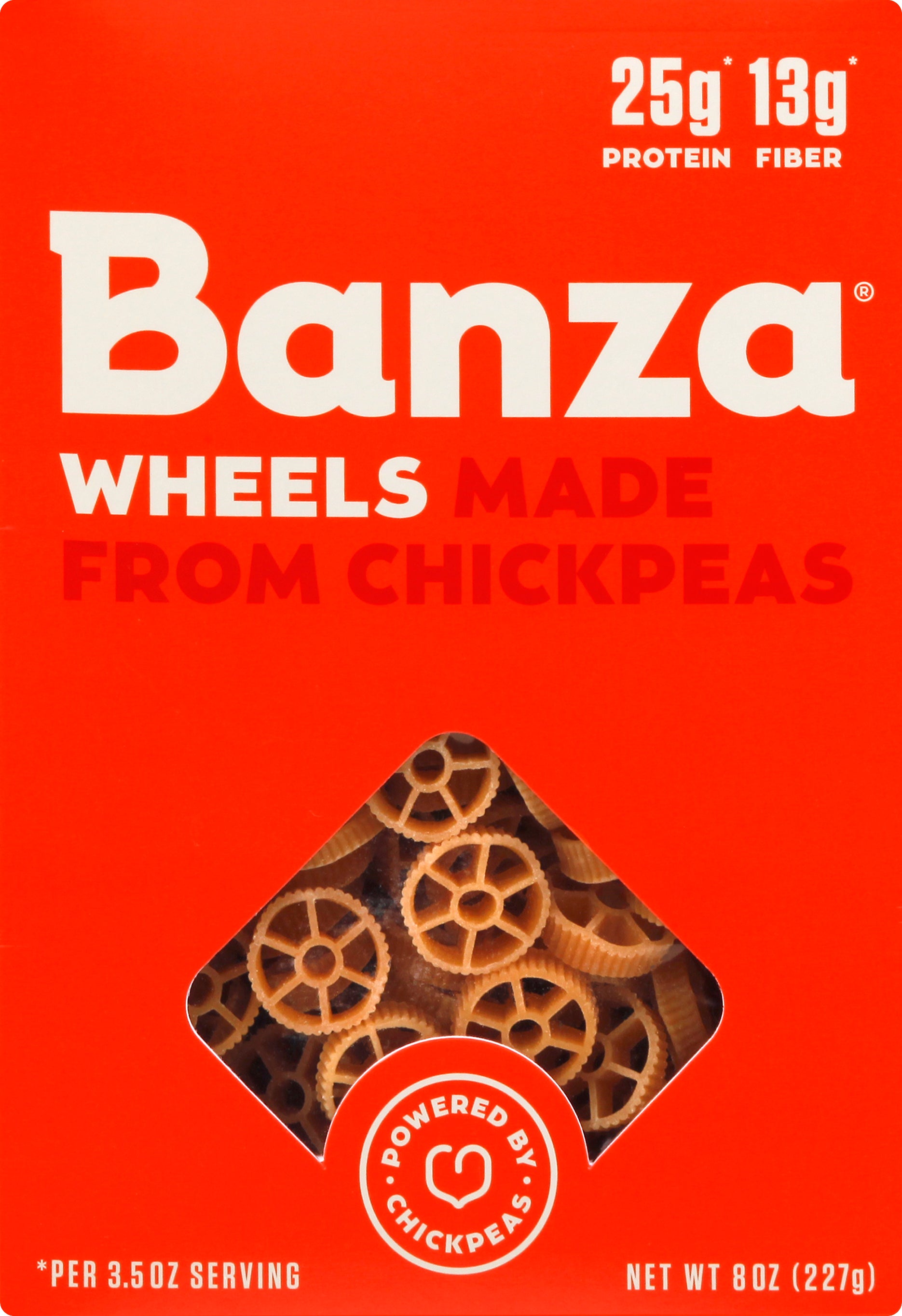 Banza Made from Chickpeas Wheels 8 oz - Case of 6