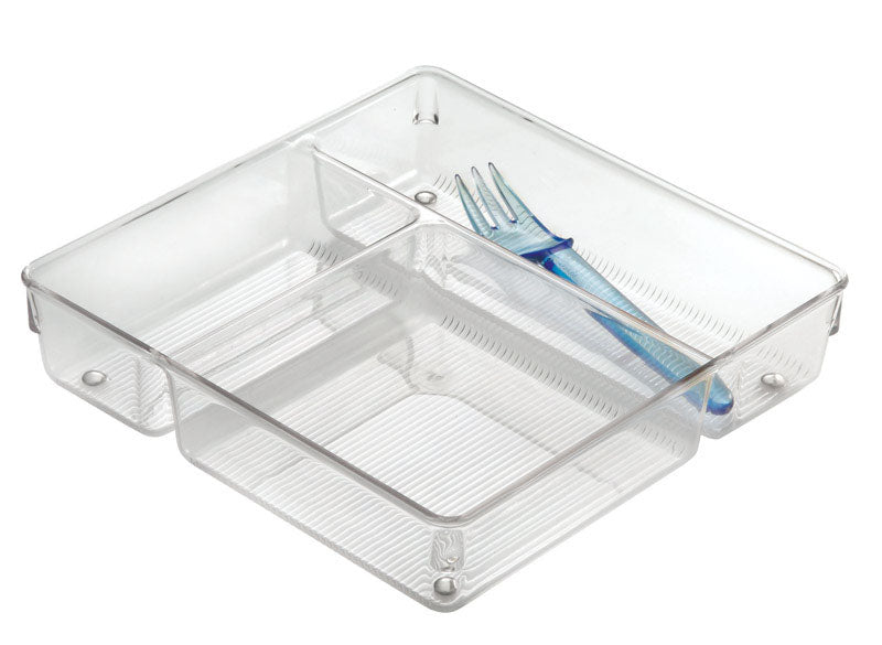 IDESIGN - iDesign Linus 2 in. H X 9 in. W X 9 in. D Plastic Drawer Organizer