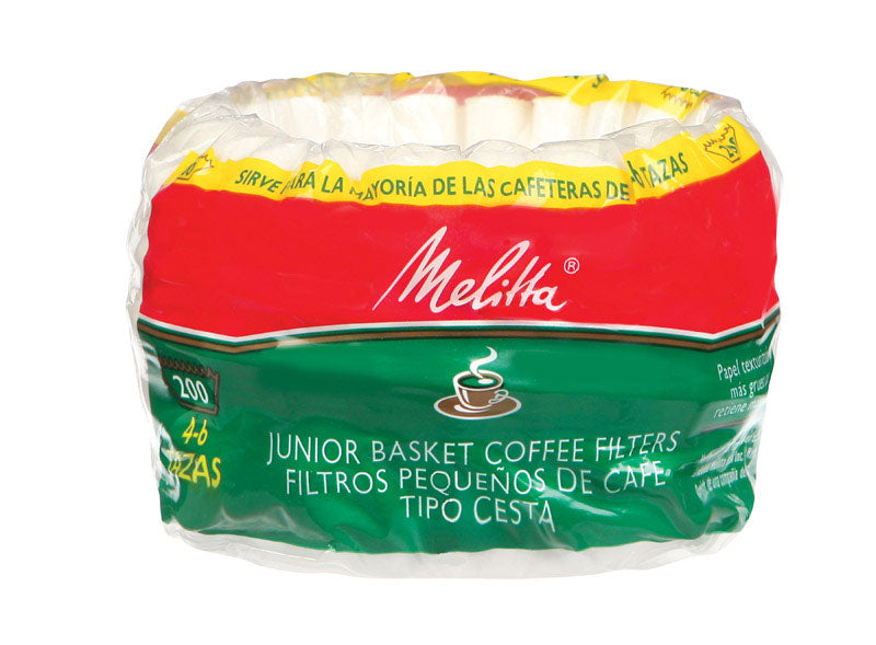 MELITTA - Melitta 4-6 cups White Basket Coffee Filter 200 pk