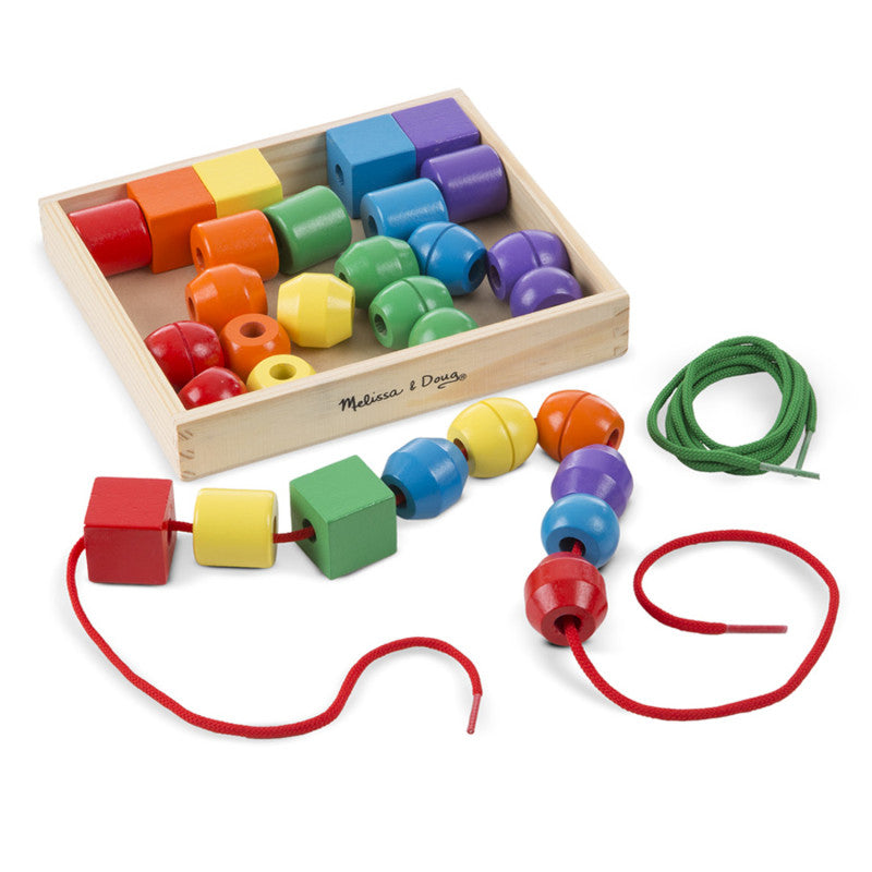 MELISSA & DOUG - Primary Lacing Beads