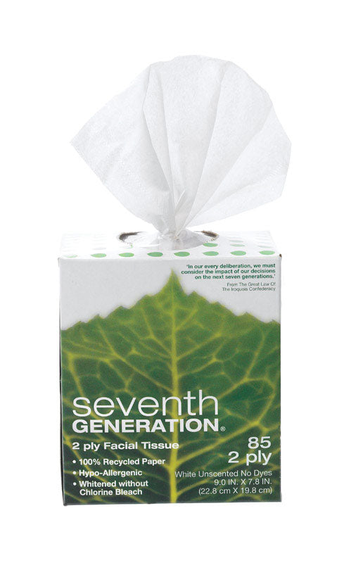 SEVENTH GENERATION - Seventh Generation 85 ct Facial Tissue - Case of 36